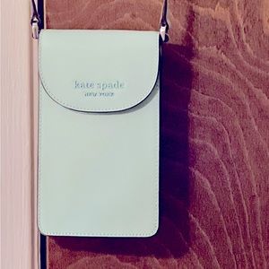 Kate Spade ♠️ Mint Green Leather Crossbody Bag